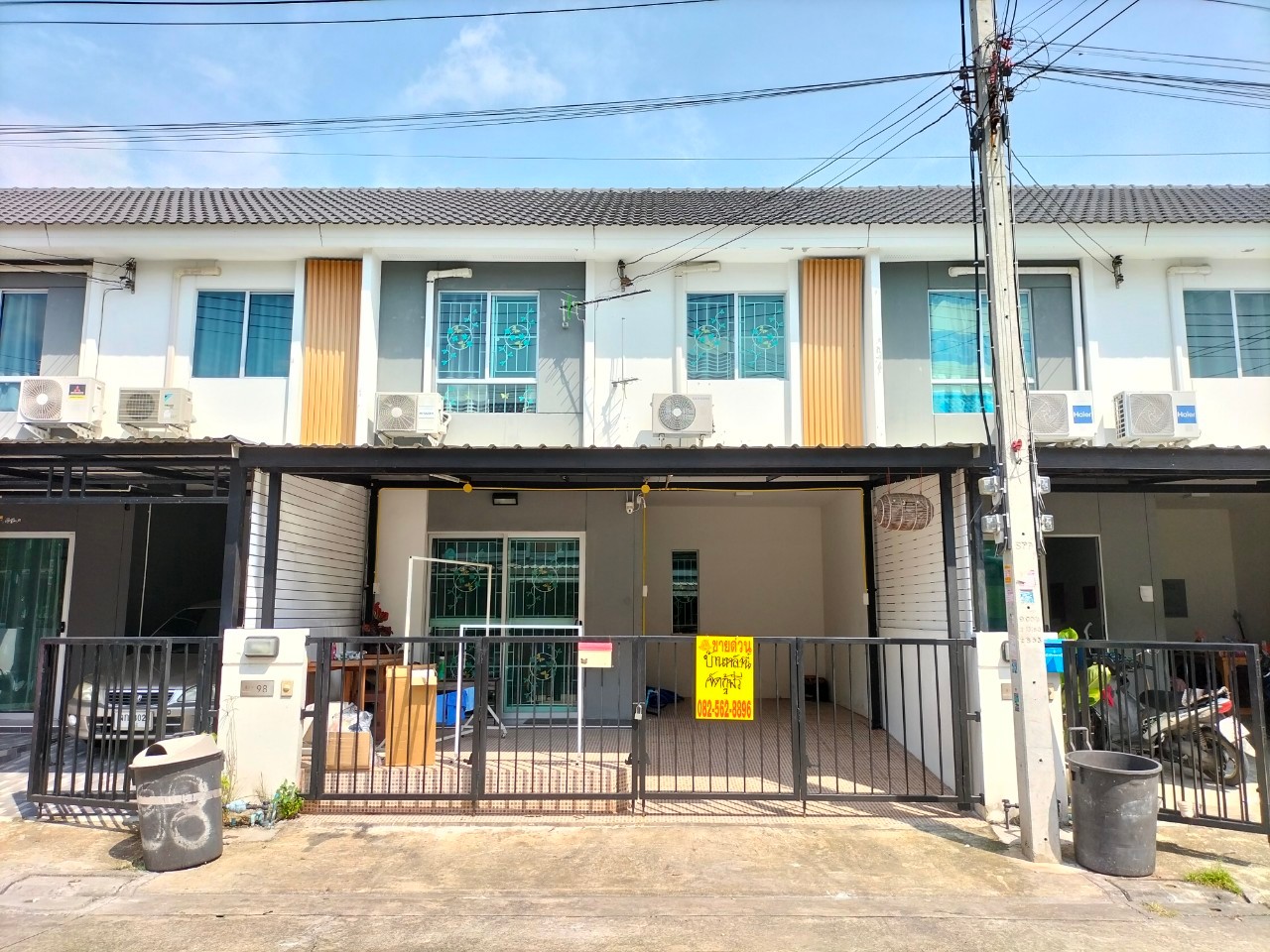 บ้าน2ชั้น หมู่บ้านพฤกษา116 ย่าน มหาวิทยาลัย ราชมงคลคลอง6 ธัญบุรี
